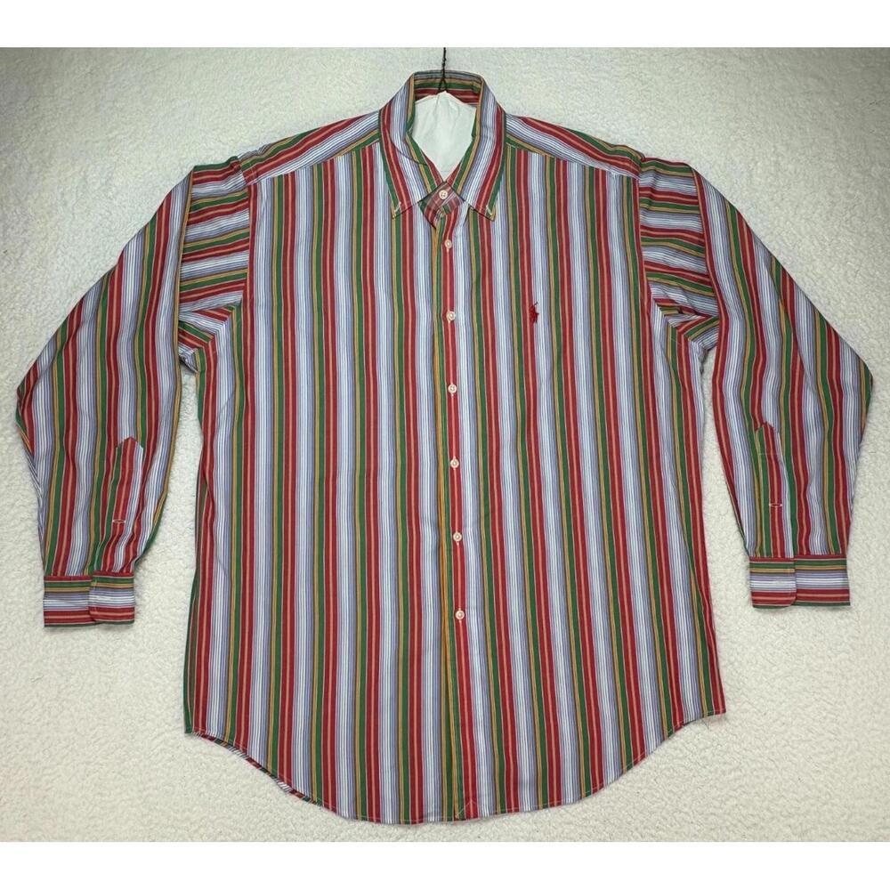 Ralph Lauren Multicolor Striped Dress Shirt